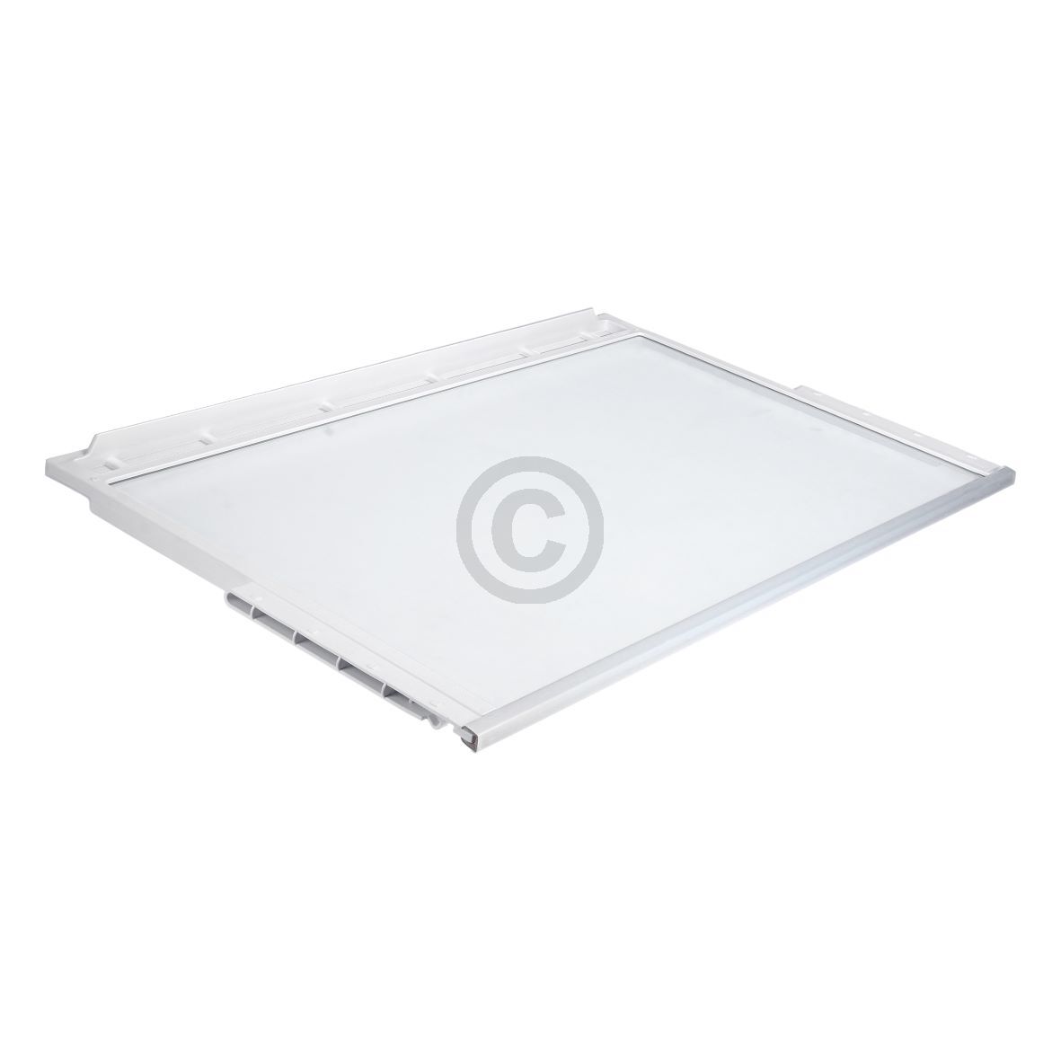 Glasplatte SIEMENS 00743196 473x229mm in Rahmen für Kühlschrank 