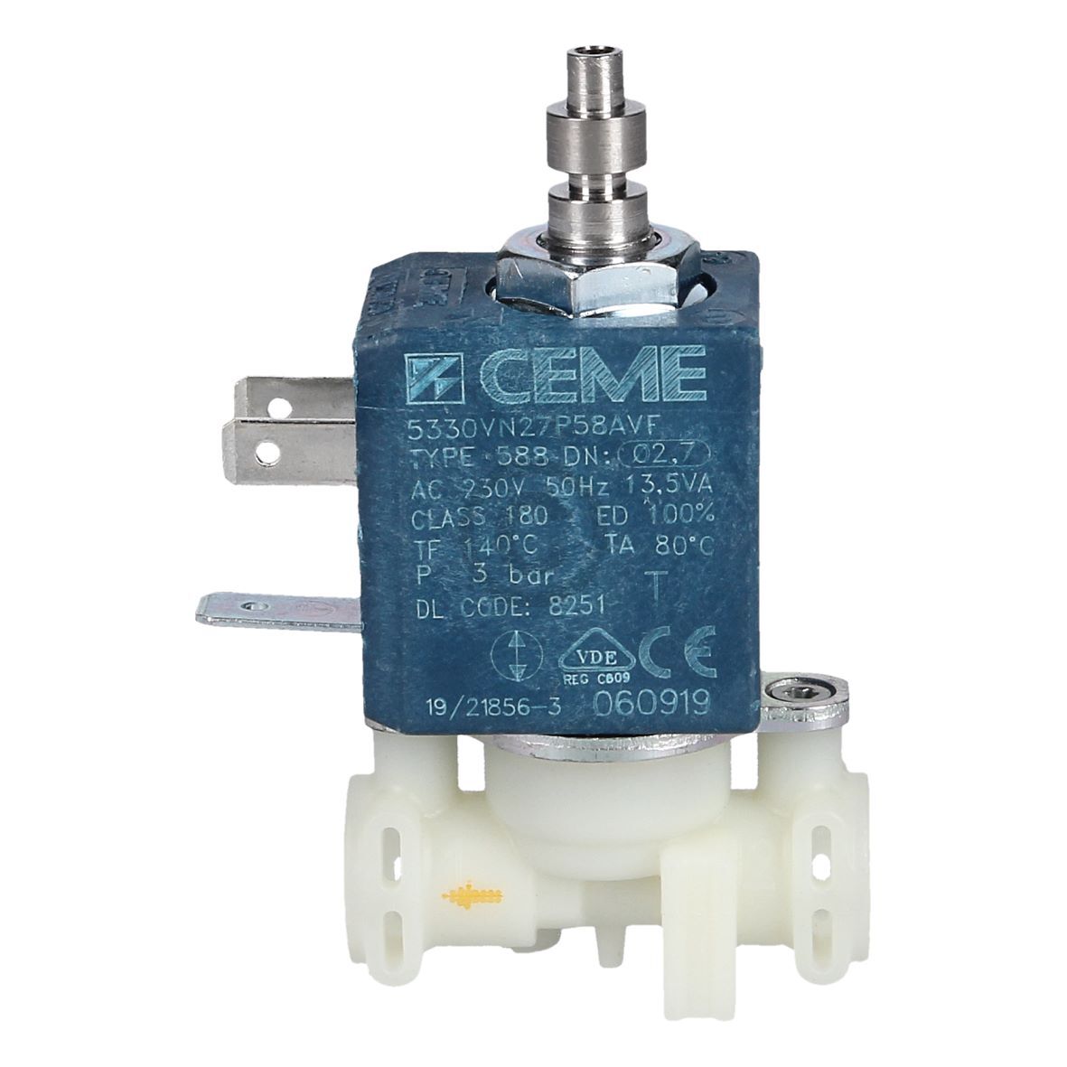Magnetventil DeLonghi 5213220251 CEME 5330VN27P58AVF für 
